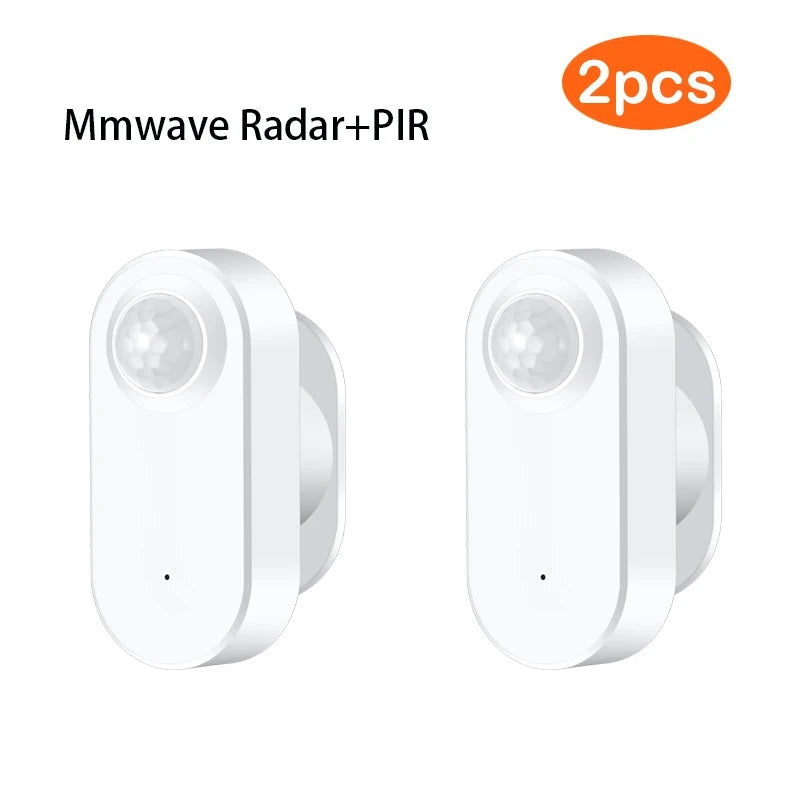 Zigbee Human Presence+ PIR Motion Detection Sensor Luminance Detector Battery Operated Support Zigbee2Mqtt Home Assistant