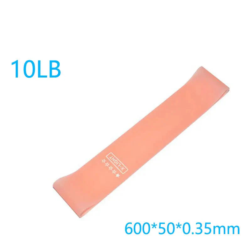 Elastic Resistance Bands Set for Yoga, Pilates, and Strength Training