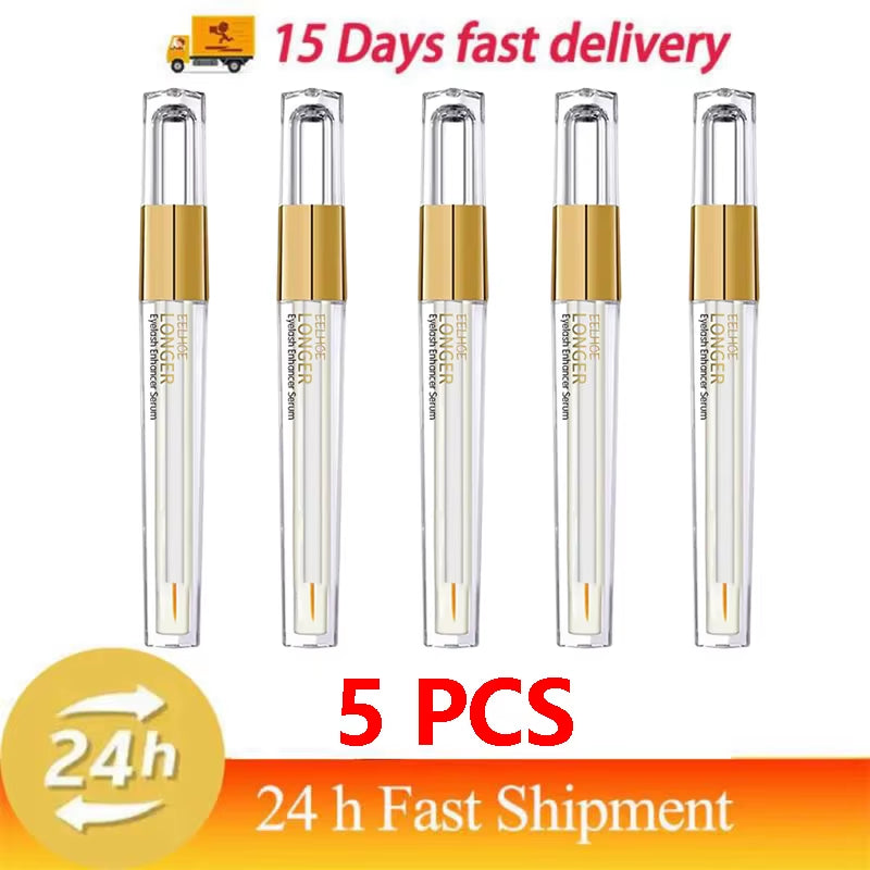 Fast Eyelash Growth Serum 5 Days Natural Eyelash Enhancer Longer Fuller Thicker Lashes Treatment New Products Eye Care Makeup ﻿