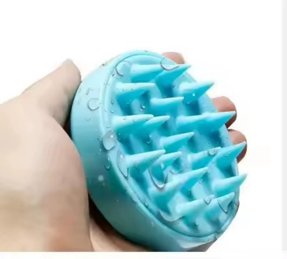 Head Cleansing and Massage Wet and Dry Scalp Massage Brush Soft Massage Cushioned Airbag Non-Invasive Scalp Deep Conditioning