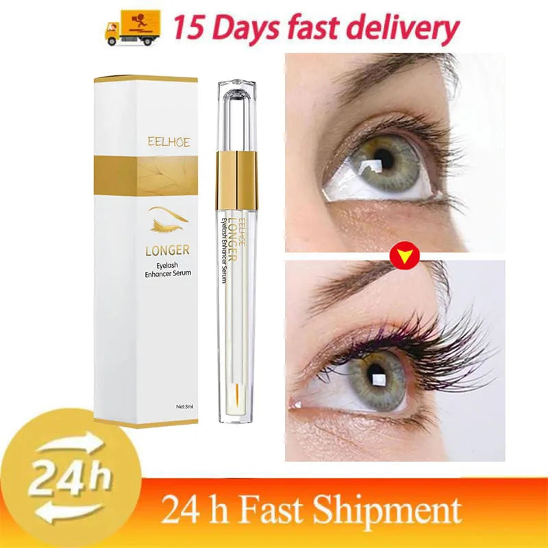 Fast Eyelash Growth Serum 5 Days Natural Eyelash Enhancer Longer Fuller Thicker Lashes Treatment New Products Eye Care Makeup ﻿