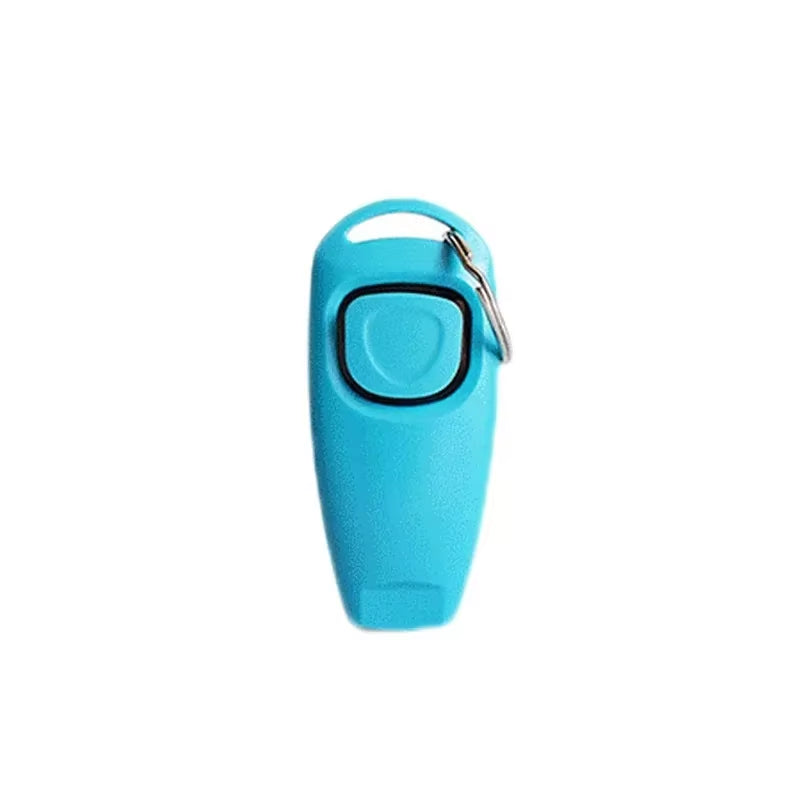 Pet Dog Whistle and Clicker Pet Multifunctional 2-In-1 Clicker Puppy Stop Barking Training Aid Clicker Portable Trainer