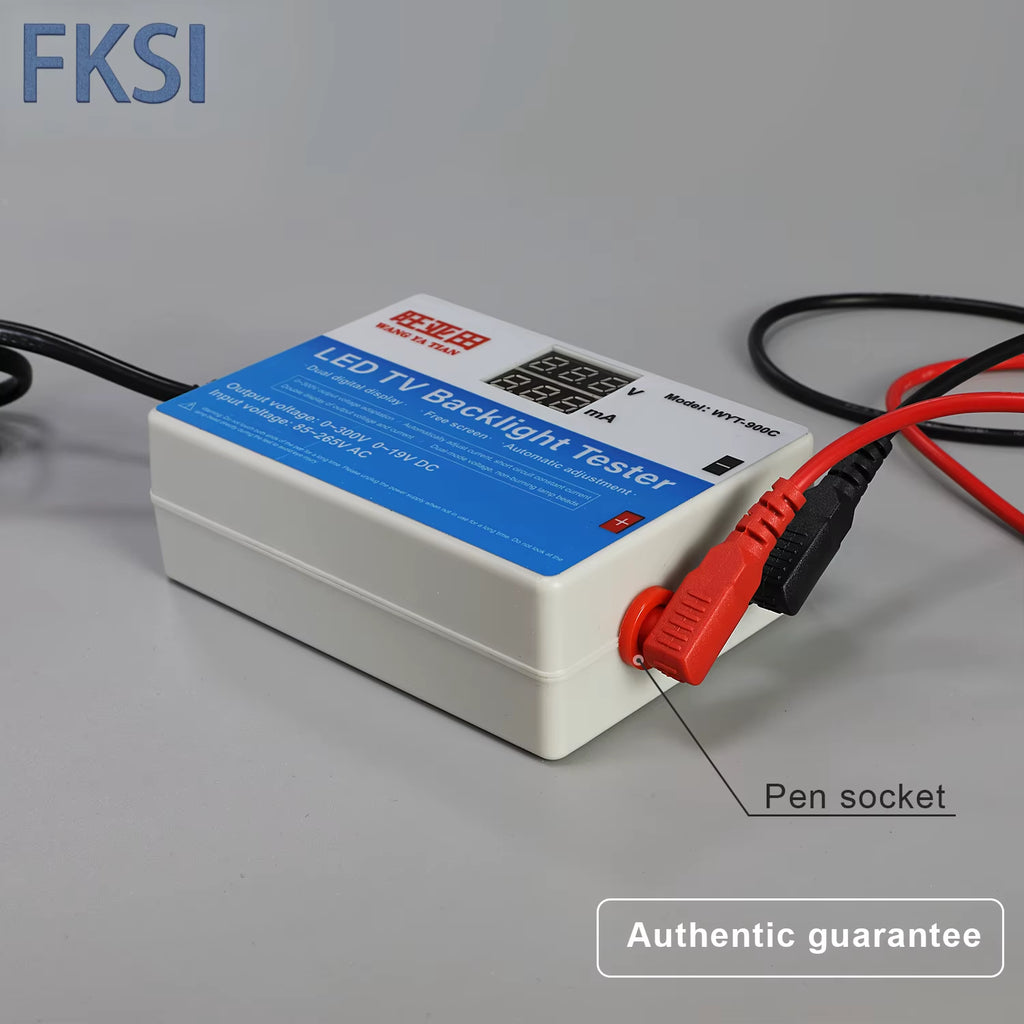 LED Lamp Bead Backlight Tester LCD Screen All LED Strips Lights Repair Test Output 0-300V Gift: TV Repair Tool Crowbar