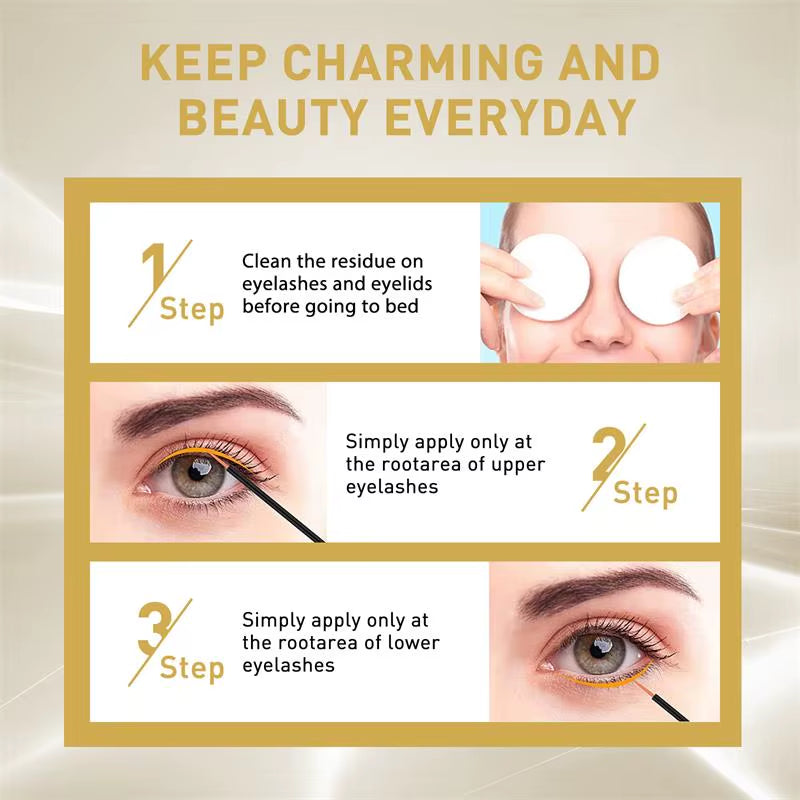 Fast Eyelash Growth Serum 5 Days Natural Eyelash Enhancer Longer Fuller Thicker Lashes Treatment New Products Eye Care Makeup ﻿